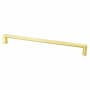 Berenson Elevate 18" Center to Center Flat Bar Appliance Handle / Appliance Pull from the Uptown Appeal Satin Gold