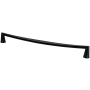 Berenson Domestic Bliss 18" Center to Center Transitional Modern Appliance Pull / Handle Matte Black