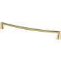 Berenson Domestic Bliss 18" Center to Center Transitional Modern Appliance Pull / Handle Modern Brushed Gold