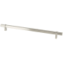 Berenson Rivet Rebel 18" Center to Center Modern Industrial Appliance Pull / Handle Brushed Nickel