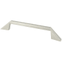 Berenson Art Tech - Right - 5-1/16 Inch (128mm) Center to Center Handle Cabinet Pull by R. Christensen Brushed Nickel