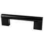Berenson Contemporary Advantage Three 3-3/4 Inch Center to Center Handle Cabinet Pull from the Value Collection Matte Black