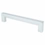 Berenson Square 5-1/16" (128mm) Center to Center Modern Square Cabinet Handle / Drawer Pull by R. Christensen Chrome