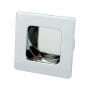 Berenson Stylus 1-1/2 Inch Flush Inset Cabinet Handle / Drawer Pull by R. Christensen Chrome