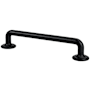 Berenson Folklore 5-1/16" Center to Center Farmhouse Industrial Cabinet Handle / Drawer Pull with Flared Feet Matte Black