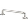 Berenson Folklore 5-1/16" Center to Center Farmhouse Industrial Cabinet Handle / Drawer Pull with Flared Feet Brushed Nickel