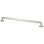 Berenson Folklore 12" Center to Center Farmhouse Industrial Appliance Handle / Pull with Flared Feet Brushed Nickel