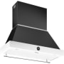 Bertazzoni 48 Inch Wide 600 CFM Wall Mounted Range Hood with LED Lighting Matte Black