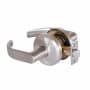 Best Access QCL 200 Series Passage Door Lever Set with "M" Lever, ANSI Strike and 2-3/4" Backset Satin Nickel