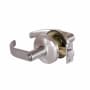Best Access QCL 200 Series Privacy Door Lever Set with "M" Lever, ANSI Strike and 2-3/4" Backset Satin Nickel