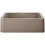 Blanco Ikon 33" Farmhouse Single Basin SILGRANIT Kitchen Sink Truffle