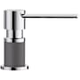 Blanco Lato Deck Mounted Soap Dispenser with 10 oz Capacity Chrome / Cinder