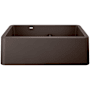 Blanco Ikon 33" Farmhouse Double Basin SILGRANIT Kitchen Sink Cafe Brown