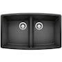 Blanco Performa 33" Undermount Double Basin SILGRANIT Kitchen Sink Anthracite