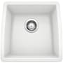 Blanco Performa 17-1/2" Undermount Single Basin SILGRANIT Kitchen Bar Sink White
