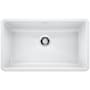 Blanco Precis 32" Undermount Single Basin SILGRANIT Kitchen Sink White