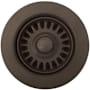Blanco 3-1/2" Basket Strainer and Sink Flange (Not for use with Garbage Disposal) Cafe Brown