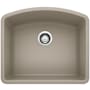 Blanco Diamond 24" Undermount Single Basin SILGRANIT Kitchen Sink Truffle