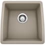 Blanco Performa 17-1/2" Undermount Single Basin SILGRANIT Kitchen Bar Sink Truffle