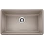 Blanco Precis 32" Undermount Single Basin SILGRANIT Kitchen Sink Truffle