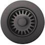 Blanco 3-1/2" Basket Strainer and Sink Flange (Not for use with Garbage Disposal) Cinder