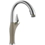 Blanco Artona 1.5 GPM Single Hole Pull Down Kitchen Faucet Stainless Steel / Truffle