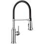 Blanco Empressa Semi-Pro 1.5 GPM Single Hole Pre-Rinse Pull Down Kitchen Faucet Polished Chrome