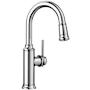 Blanco Empressa 1.5 GPM Single Hole Pull Down Bar Faucet Polished Chrome