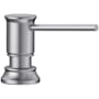 Blanco Empressa Deck Mounted Soap Dispenser with 12 oz Capacity Satin Nickel