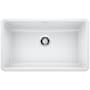 Blanco Precis 30" Undermount Single Basin SILGRANIT Kitchen Sink White