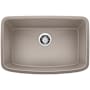 Blanco Valea 27" Undermount Single Basin SILGRANIT Kitchen Sink Truffle