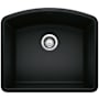 Blanco Diamond 24" Undermount Single Basin SILGRANIT Kitchen Sink Coal Black