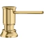 Blanco Empressa Deck Mounted Soap Dispenser with 12 oz Capacity Satin Gold