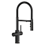 Blanco Catris Filter-Ready 1.5 GPM Single Hole Pre-Rinse Pull Down Kitchen Faucet Matte Black