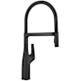 Blanco Rivana Semi-Pro 1.5 GPM Single Hole Pre-Rinse Pull Out Kitchen Faucet Matte Black