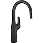 Blanco Rivana 1.5 GPM Single Hole Pull Down Bar Faucet Matte Black