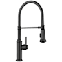 Blanco Empressa Semi-Pro 1.5 GPM Single Hole Pre-Rinse Pull Down Kitchen Faucet Matte Black