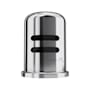 Blanco Brass Air Gap with Cover Chrome