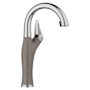 Blanco Artona 1.5 GPM Single Hole Pull Down Bar Faucet Volcano Gray