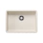 Blanco Precis 25" Undermount Single Basin SILGRANIT Kitchen Sink Soft White