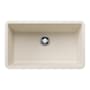 Blanco Precis 30" Undermount Single Basin SILGRANIT Kitchen Sink Soft White
