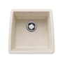 Blanco Performa 17-1/2" Undermount Single Basin SILGRANIT Kitchen Bar Sink Soft White