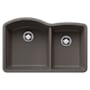 Blanco Diamond 32" Undermount Double Basin SILGRANIT Kitchen Sink Volcano Gray