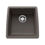 Blanco Performa 17-1/2" Undermount Single Basin SILGRANIT Kitchen Bar Sink Volcano Gray