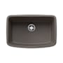 Blanco Valea 27" Undermount Single Basin SILGRANIT Kitchen Sink Volcano Gray