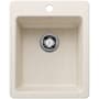 Blanco Liven 16-3/4" Drop-In/Undermount Single Basin SILGRANIT Bar Sink Soft White
