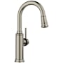 Blanco Empressa 1.5 GPM Single Hole Pull Down Bar Faucet Satin Platinum