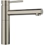 Blanco Alta II 1.5 GPM Single Hole Bar Faucet Satin Platinum
