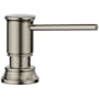 Blanco Empressa Deck Mounted Soap Dispenser with 12 oz Capacity Satin Platinum