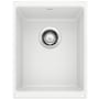 Blanco Precis 13-3/4" Undermount Single Basin SILGRANIT Kitchen Bar Sink White